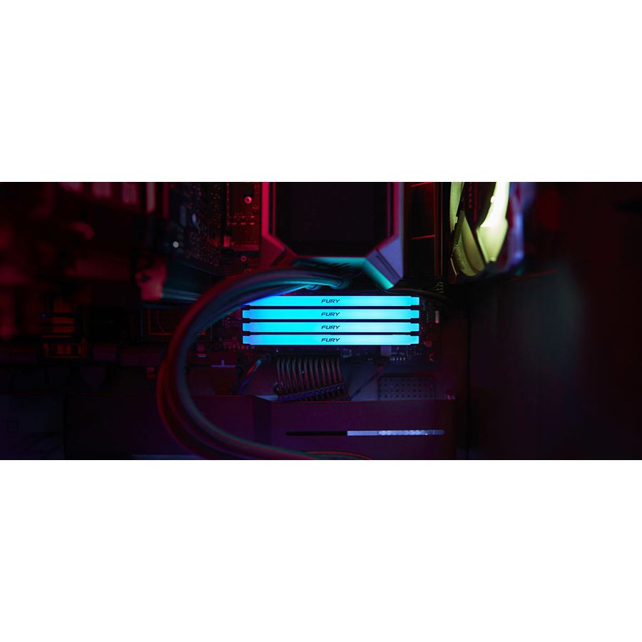 Память оперативная Kingston FURY Beast RGB (KF432C16BB2A/8WP)