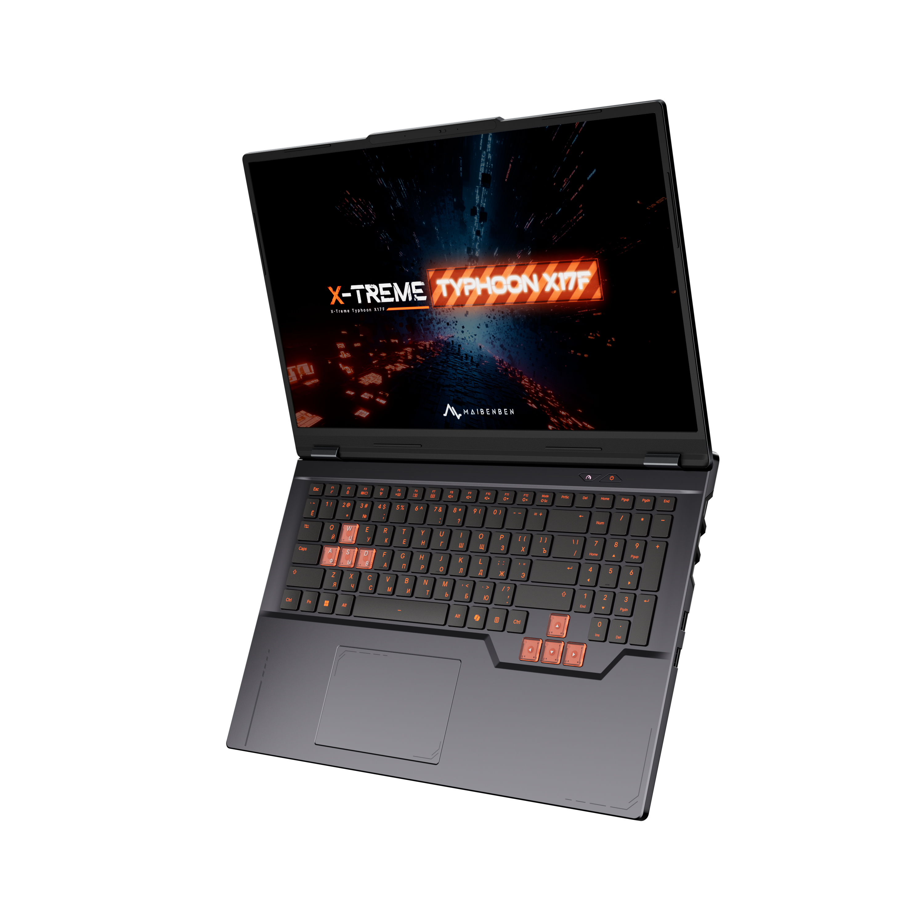 Ноутбук Maibenben Typhoon X17F-R98956 (X17F-R989560G34LG4E10)
