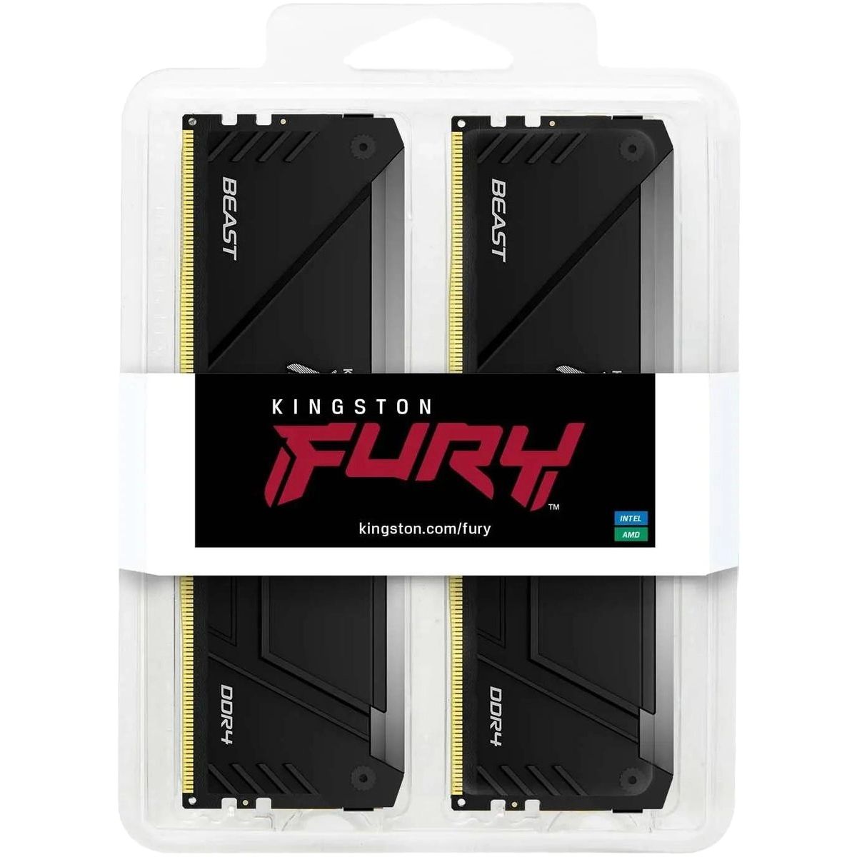 Память оперативная Kingston FURY Beast RGB (KF432C16BB12AK2/32WP)
