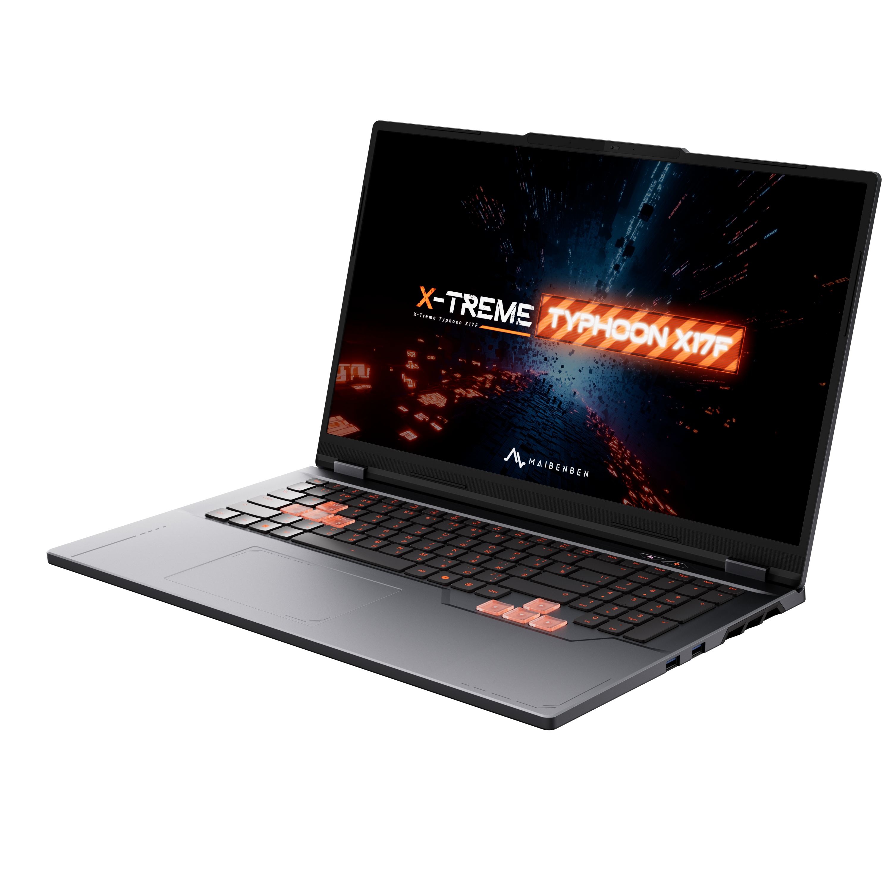 Ноутбук Maibenben Typhoon X17F-R98956 (X17F-R989560G34LG4E10)