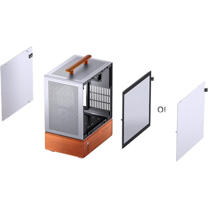 Корпус без блока питания JONSBO T7 Silver