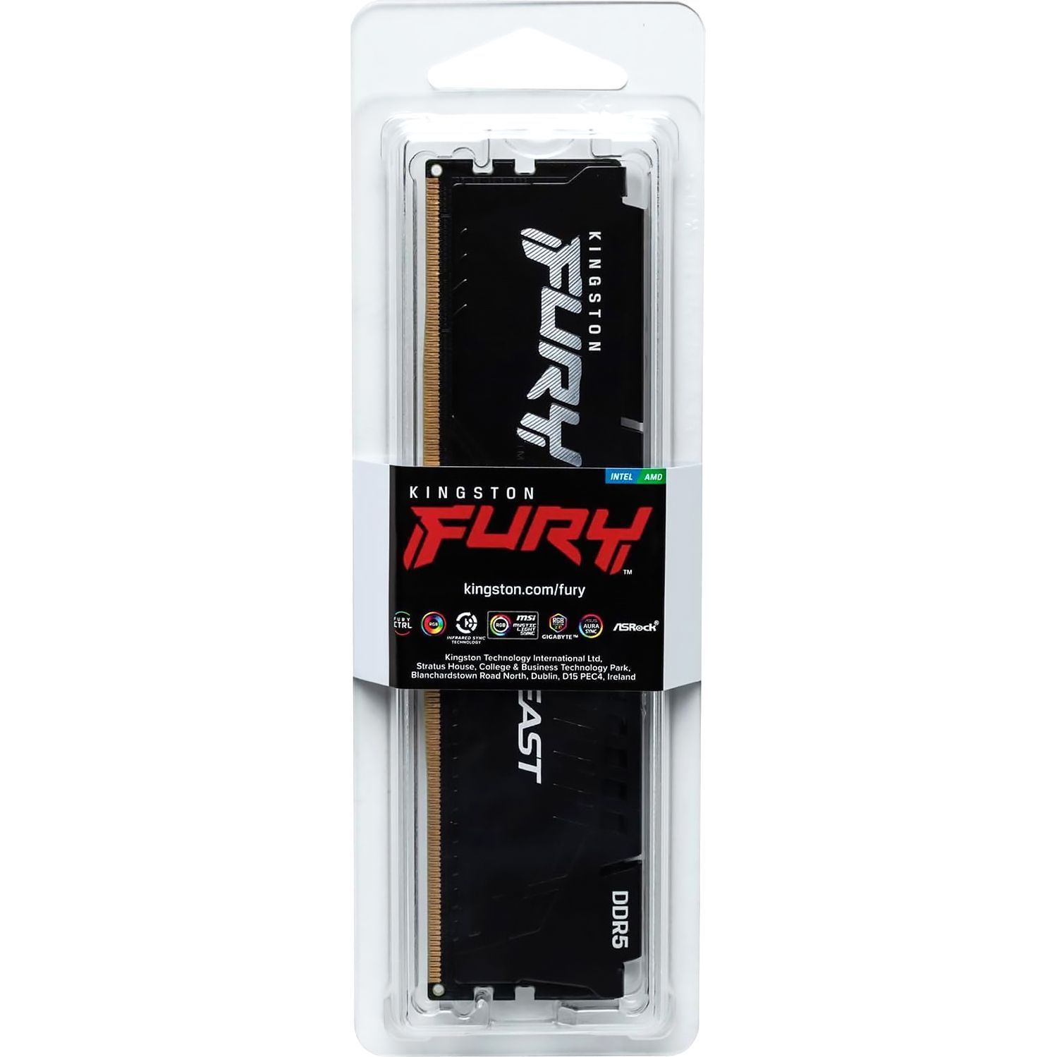 Память оперативная Kingston FURY Beast KF560C30BBE-32