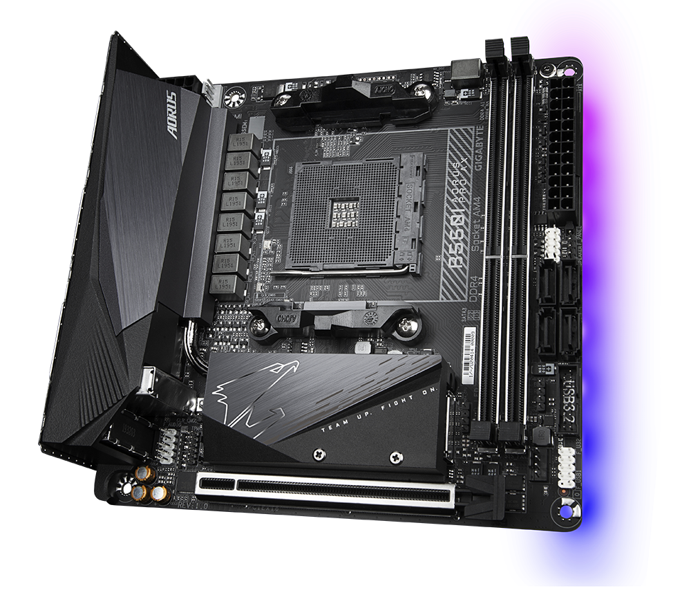 Материнская плата Gigabyte B550I AORUS PRO AX (rev. 1.0)