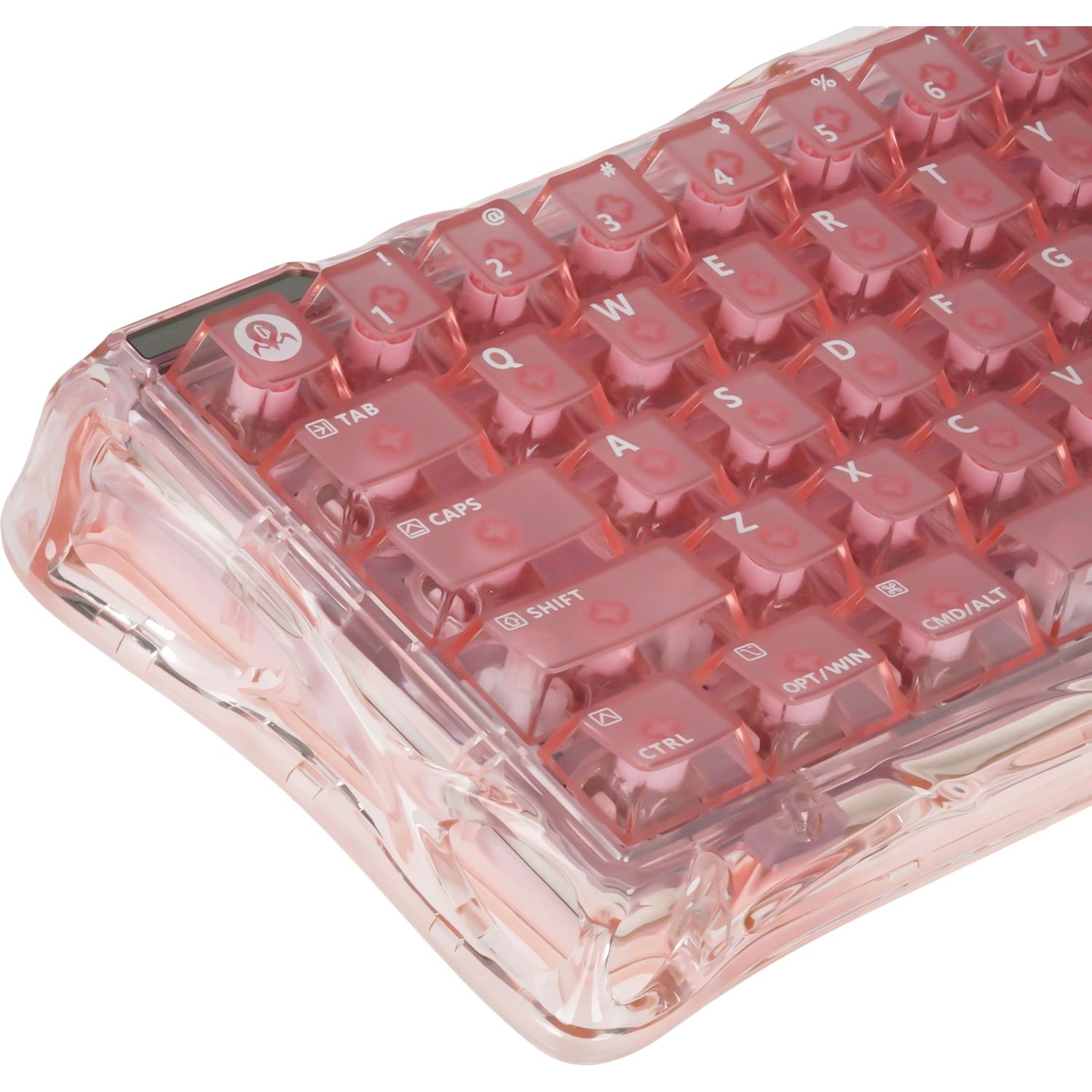 Игровая клавиатура Gravastar Mercury V60 Crystal Rose (6972448924481)