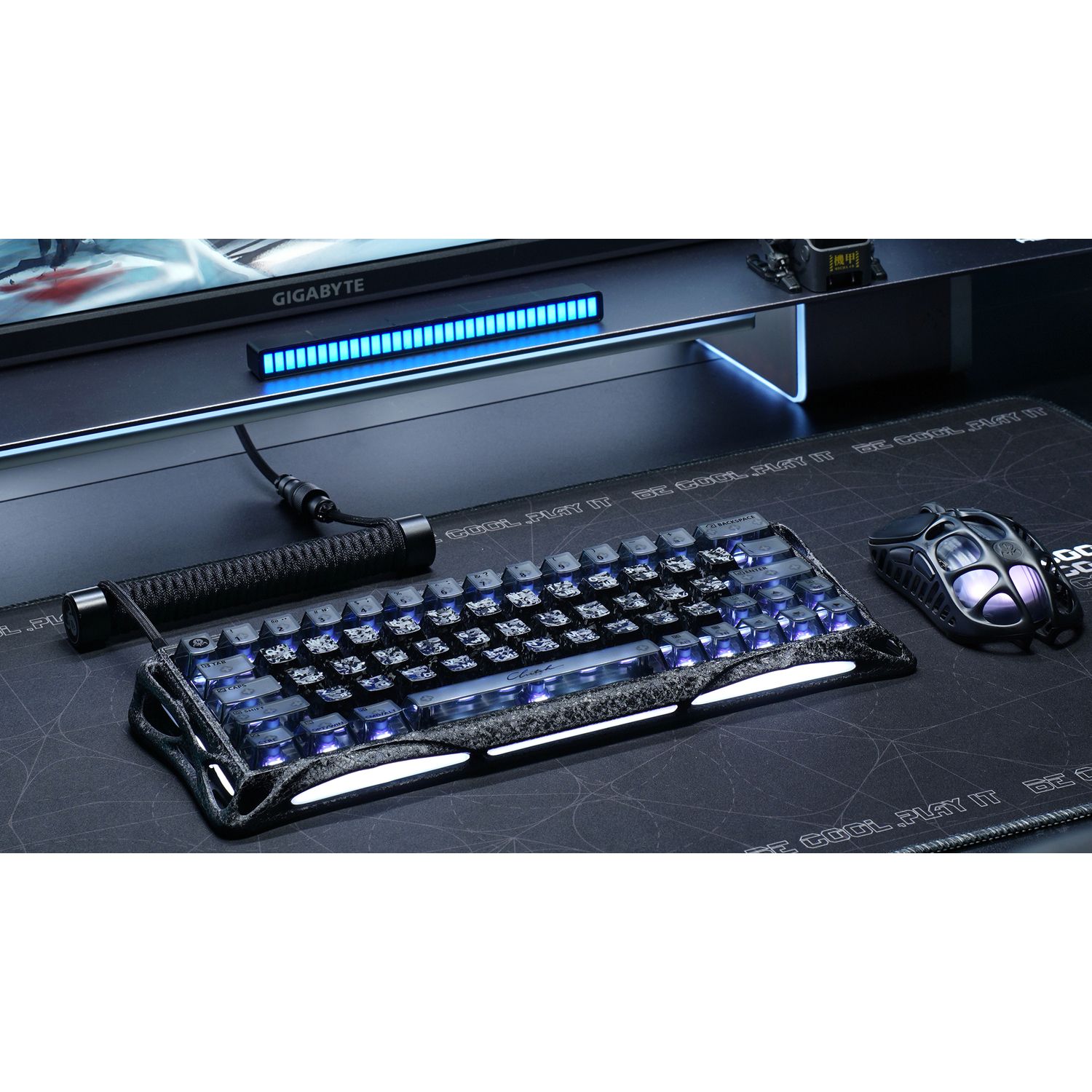 Игровая клавиатура Gravastar Mercury V60 Pro Cyberfrost (6972448925877)
