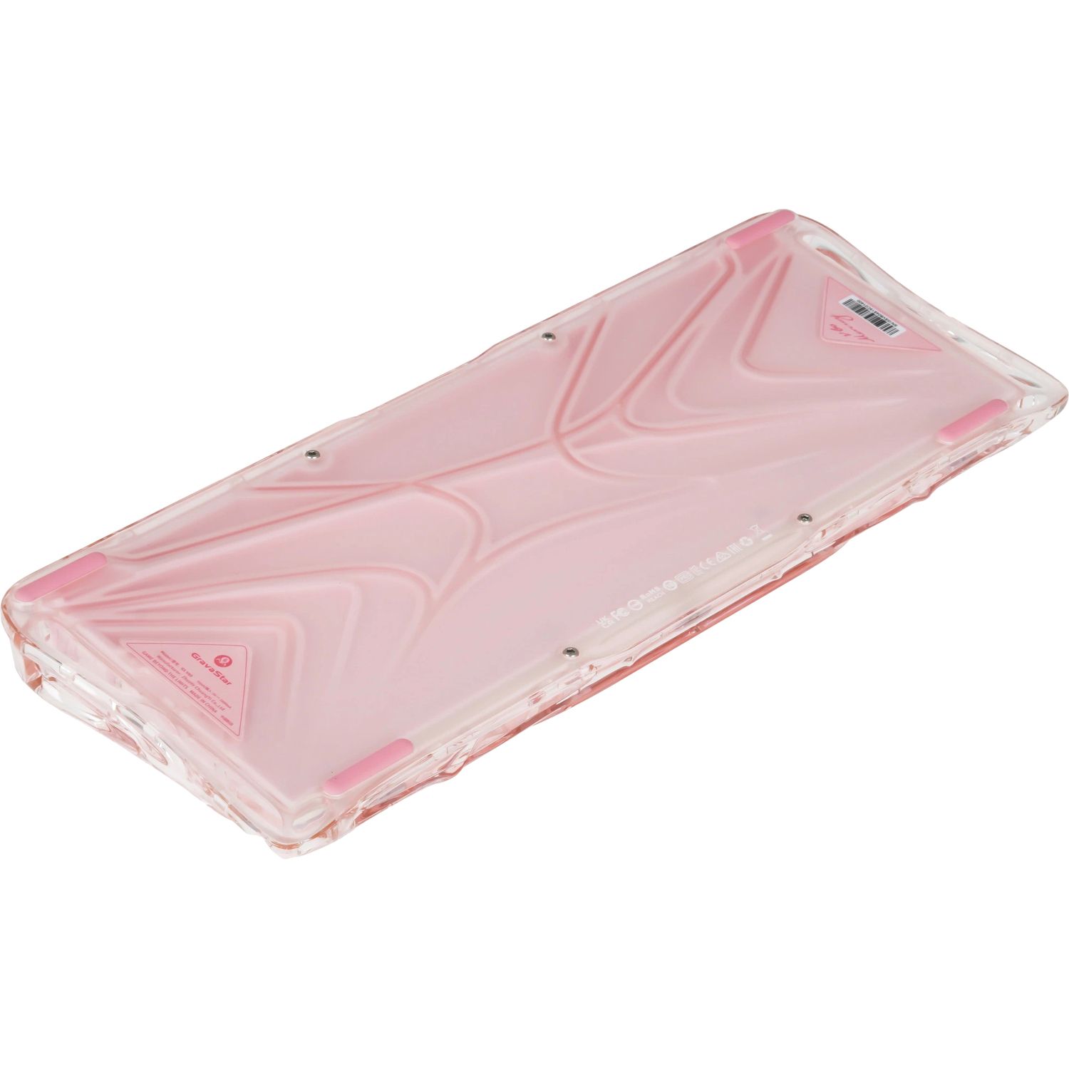 Игровая клавиатура Gravastar Mercury V60 Crystal Rose (6972448924481)